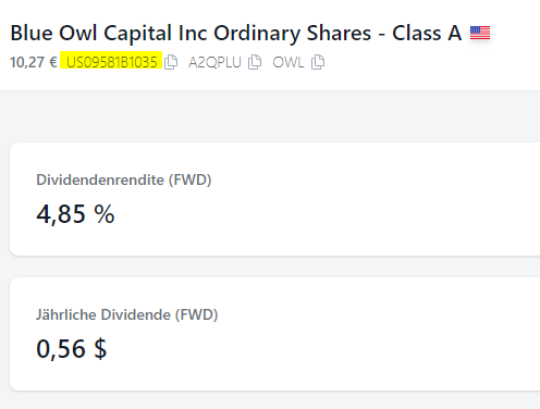 US09581B1035 - Blue Owl Capital Inc. 1381238