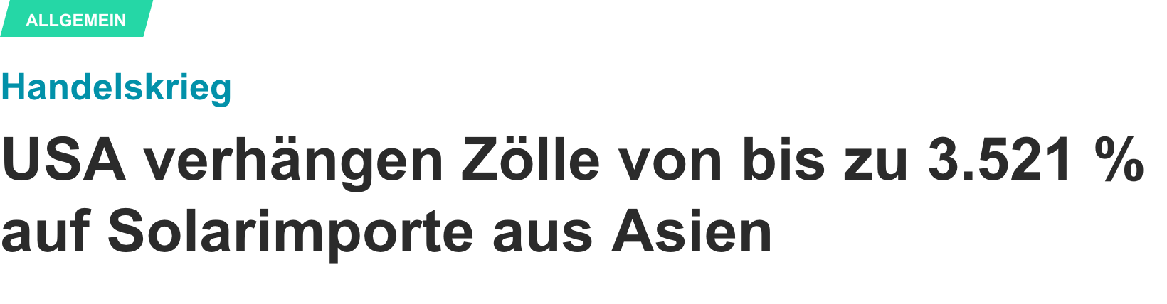Jinko Solar vor einer Neubewertung ? 1479210