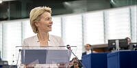 Von der Leyen: Waffen aus den USA sind okay